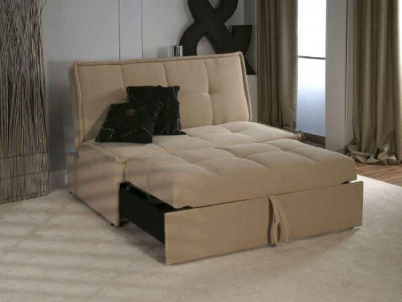 Limelight Solar Black Sofa Bed