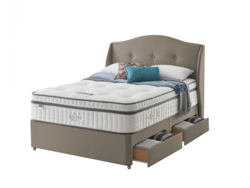 Silentnight Affluent 3ft Single 3000 Mirapocket And Geltex Divan Bed (Medium Soft Feel)