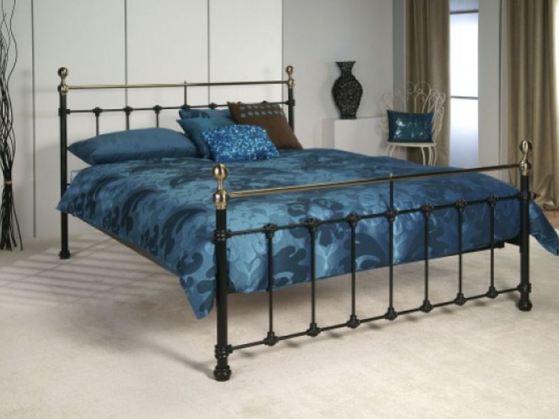Limelight Tarvos 5ft Kingsize Black Metal Bed Frame