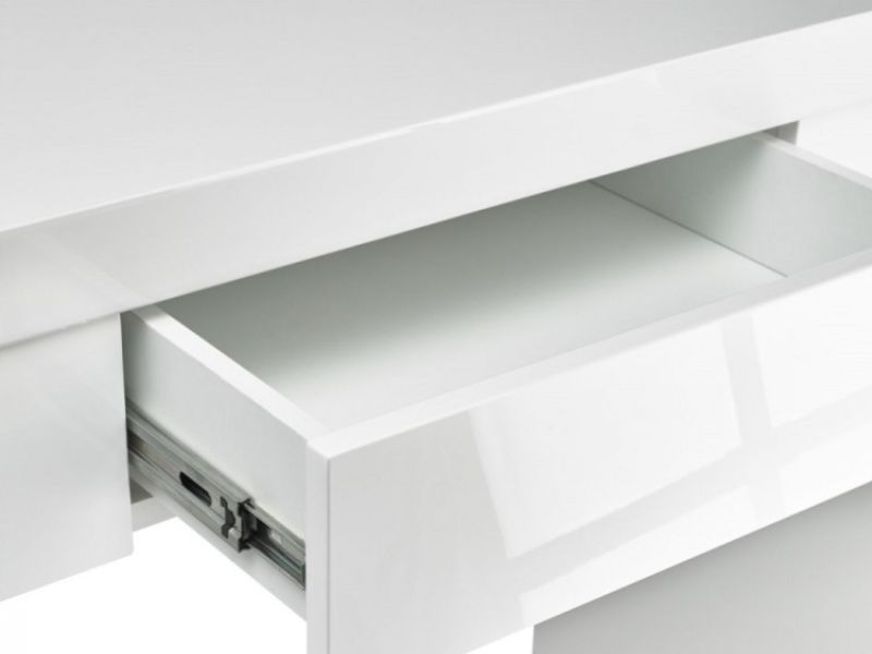 LPD Puro Dressing Table In White Gloss