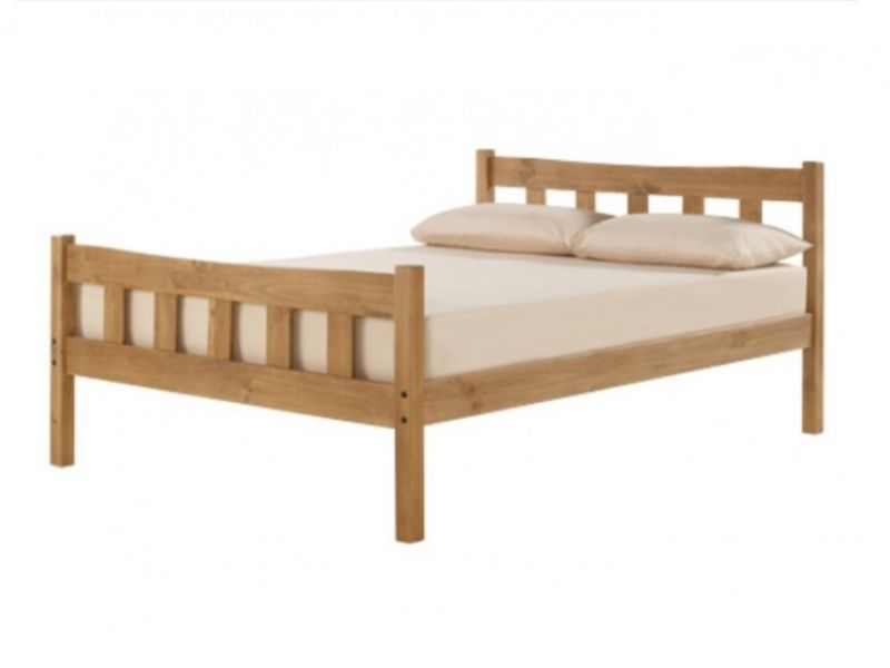 LPD Havana 5ft Kingsize Pine Wooden Bed Frame