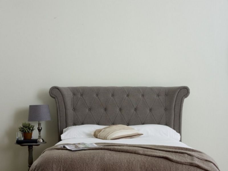 Limelight Epsilon 5ft Kingsize Grey Fabric Bed Frame