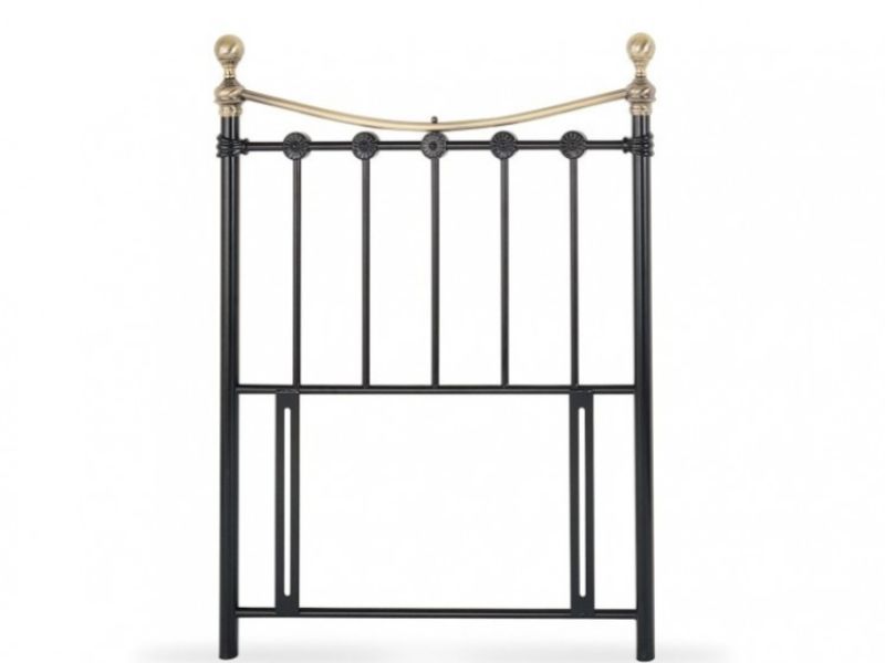 Limelight Corona 6ft Super King Size Black Metal Headboard