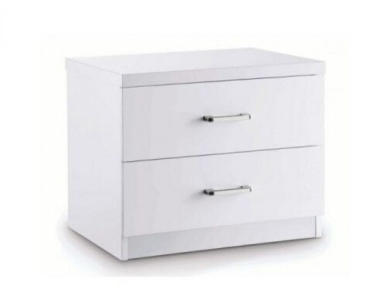LPD Novello Bedside In White Gloss