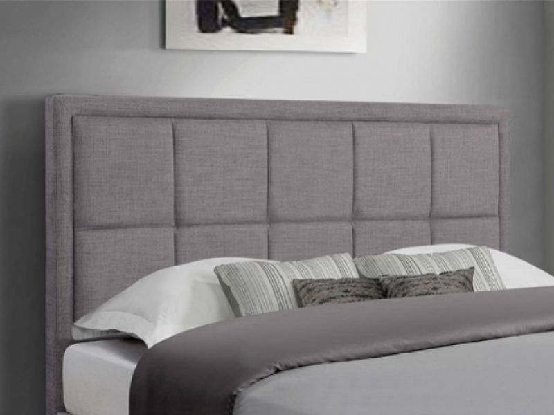 Birlea Hannover 4ft6 Double Grey Fabric Bed Frame