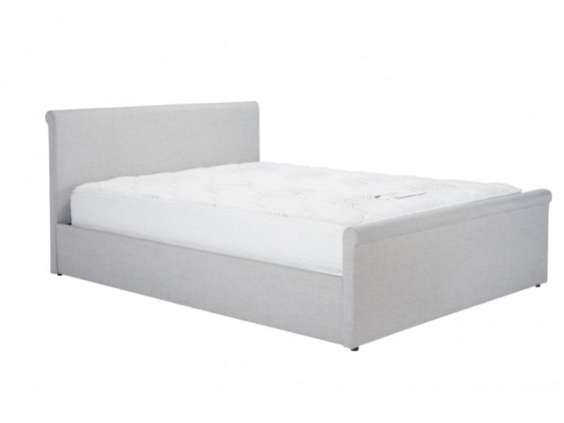 Birlea Stratus 4ft Small Double Grey Fabric Side Lift Ottoman Bed Frame