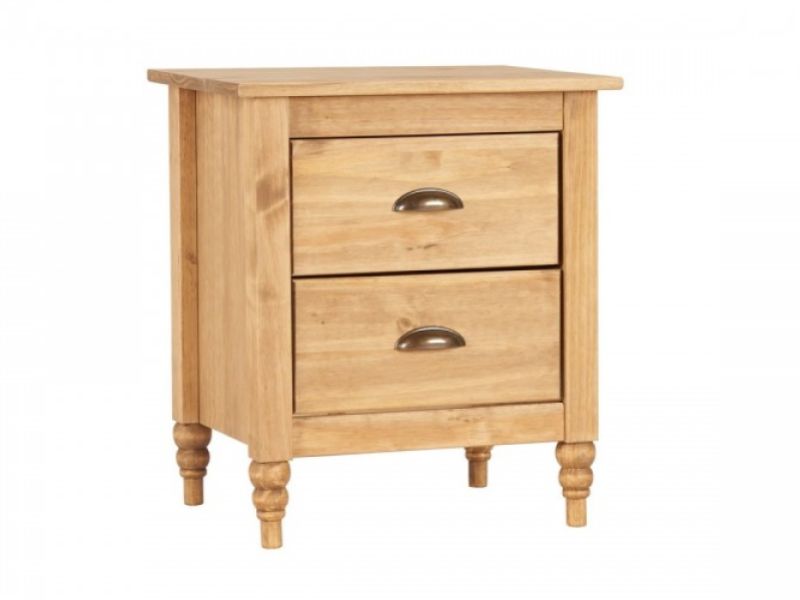 Birlea Pembroke Pine 2 Drawer Bedside