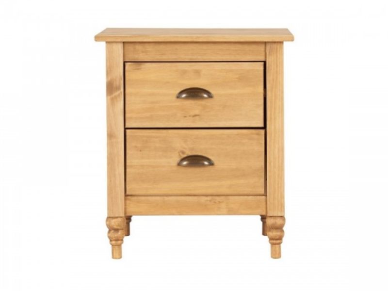 Birlea Pembroke Pine 2 Drawer Bedside