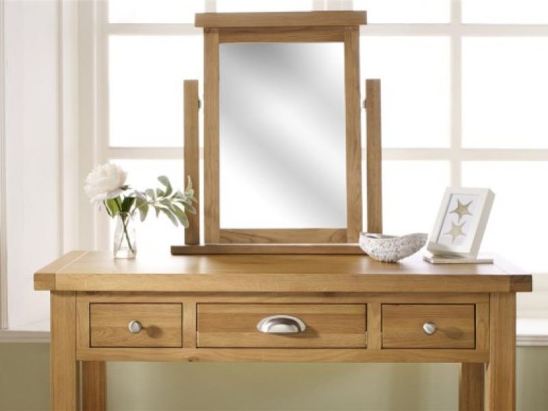 Birlea Woburn Oak Dressing Table Mirror