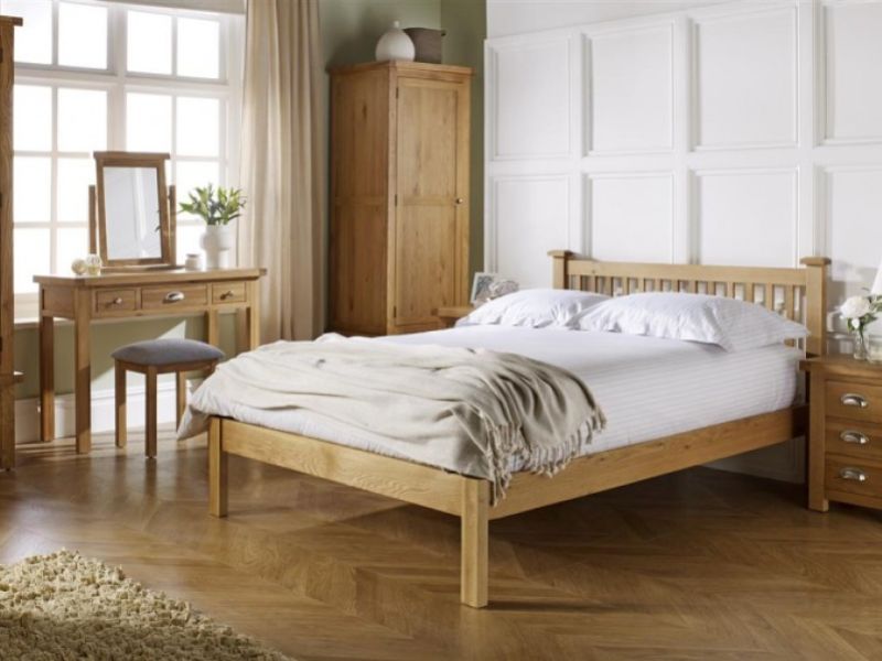 Birlea Woburn Oak 5ft Kingsize Bed Frame