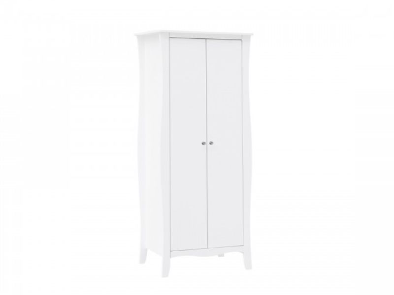 Birlea Paris 2 Door Wardrobe In White