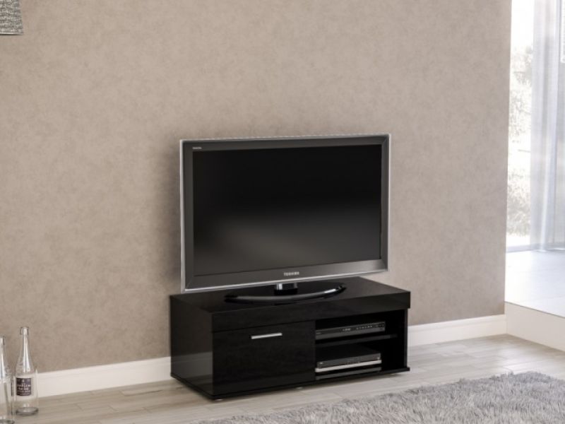 Birlea Edgeware Small TV Unit In Black