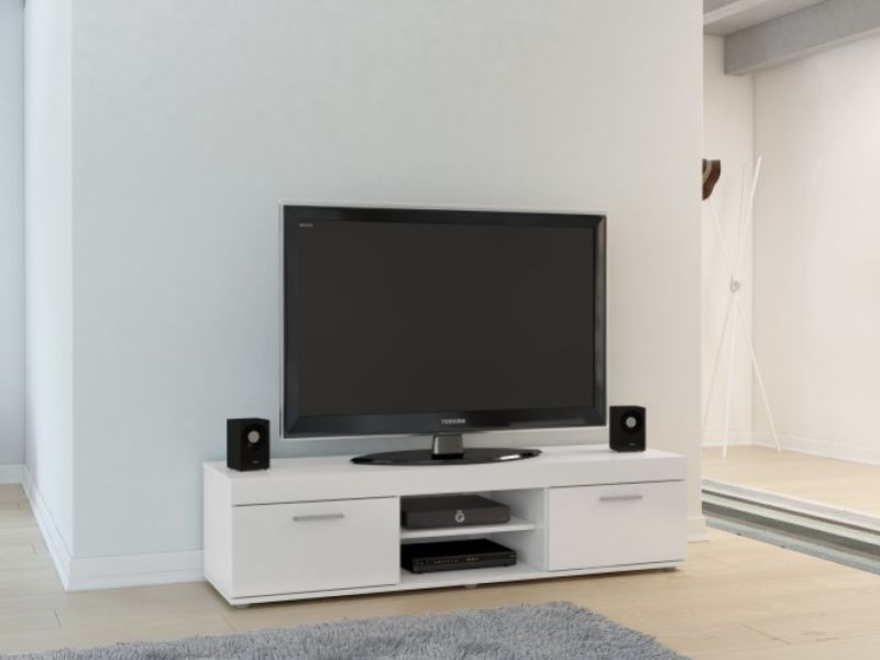 Birlea Edgeware TV Unit In White