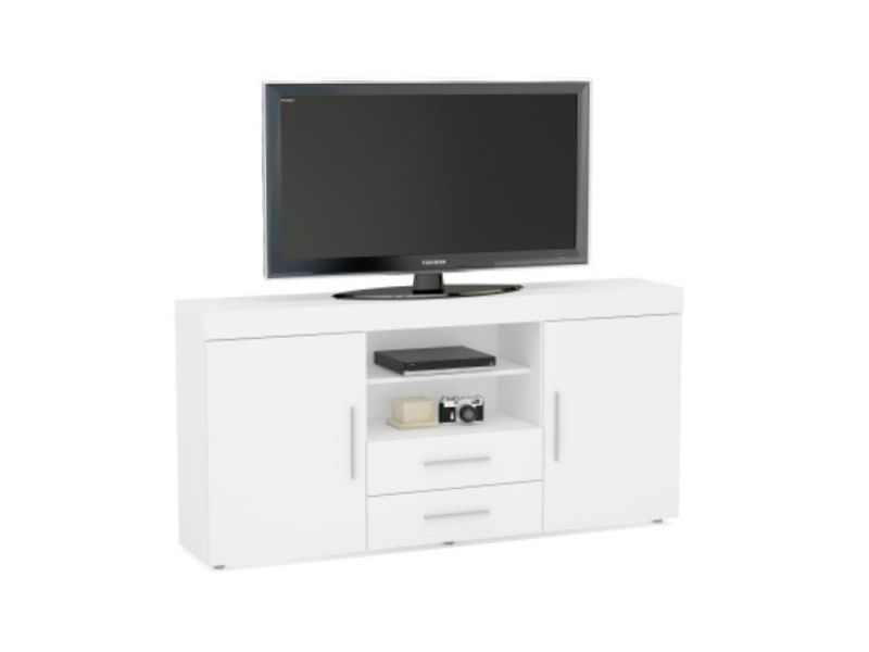 Birlea Edgeware 2 Door 2 Drawer Sideboard In White