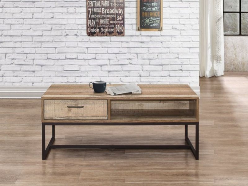 Birlea Urban Rustic 1 Drawer Coffee Table