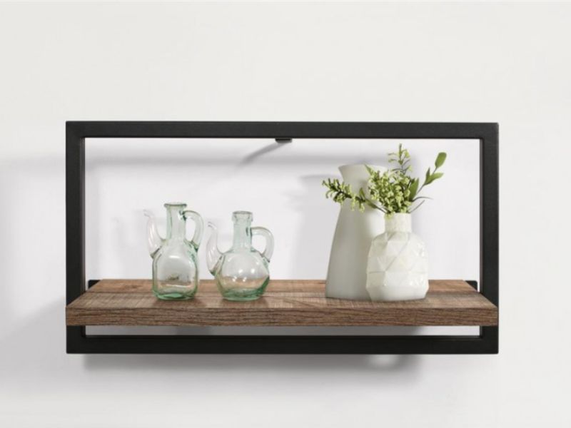 Birlea Urban Rustic Finish Large Size Floating Shelf