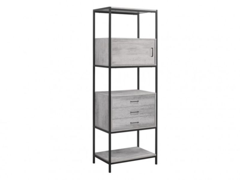 Birlea Midtown 3 Drawer Shelving Unit