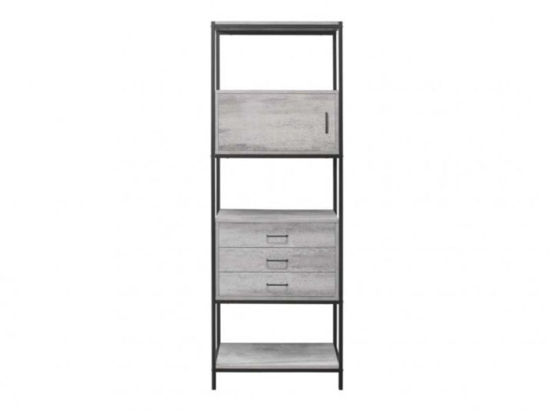 Birlea Midtown 3 Drawer Shelving Unit