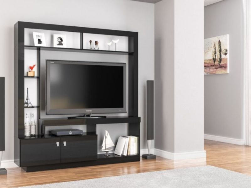 Birlea Zuma Entertainment Unit In Black