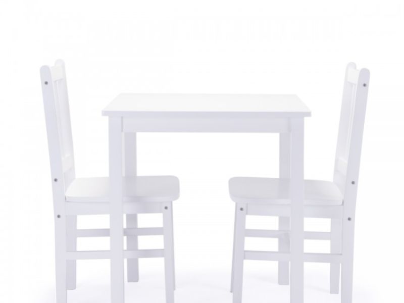 Birlea Somerset White Dining Set