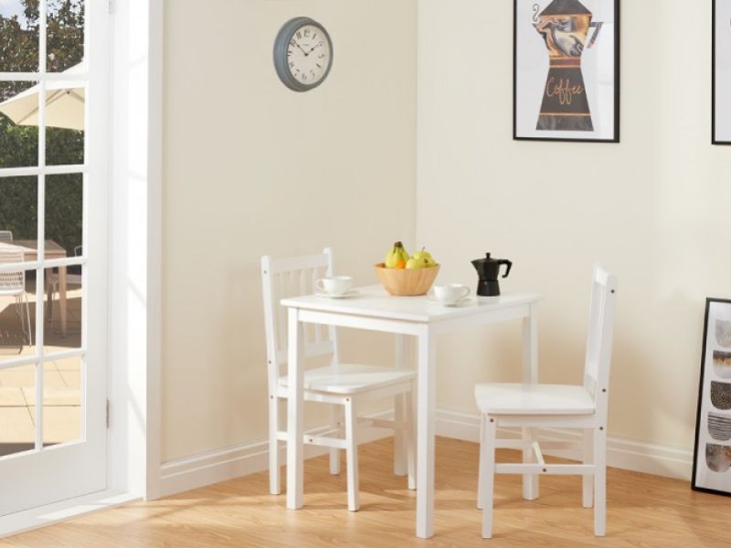 Birlea Somerset White Dining Set