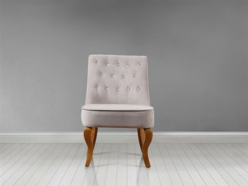 Birlea Darcey Chair In Beige Fabric