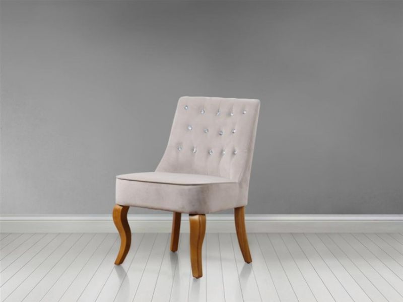 Birlea Darcey Chair In Beige Fabric