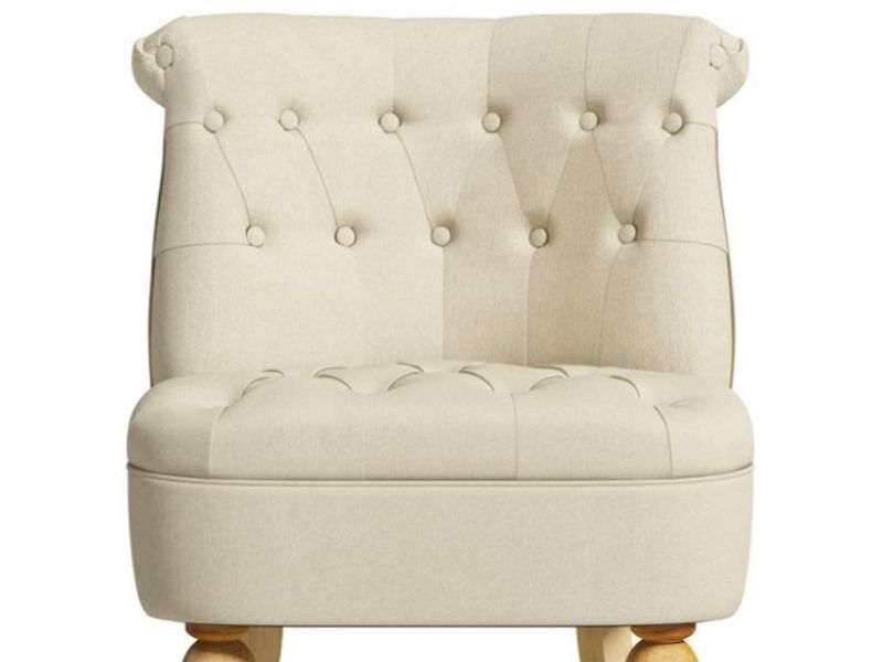 Birlea Grace Chair In Beige Fabric