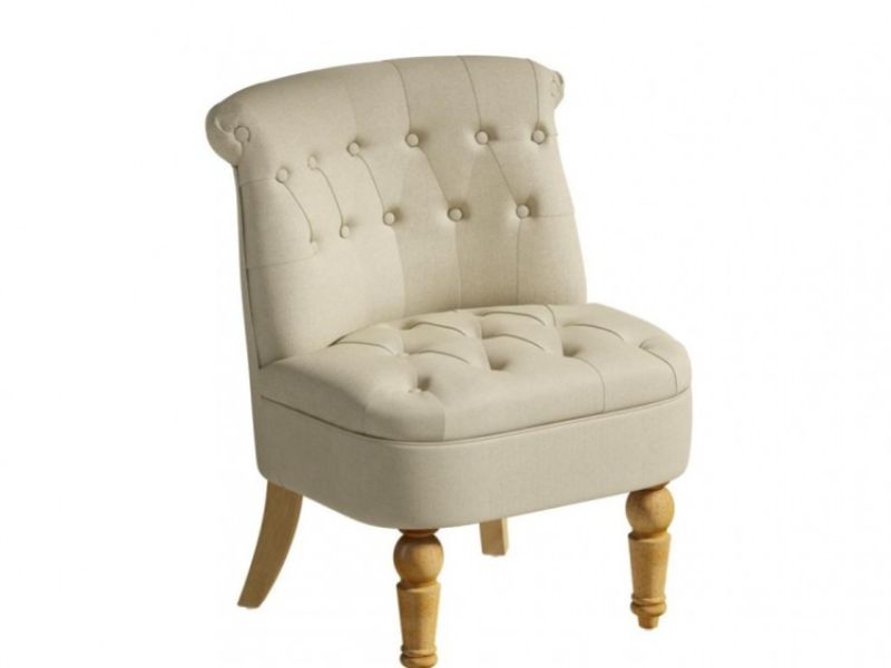 Birlea Grace Chair In Beige Fabric