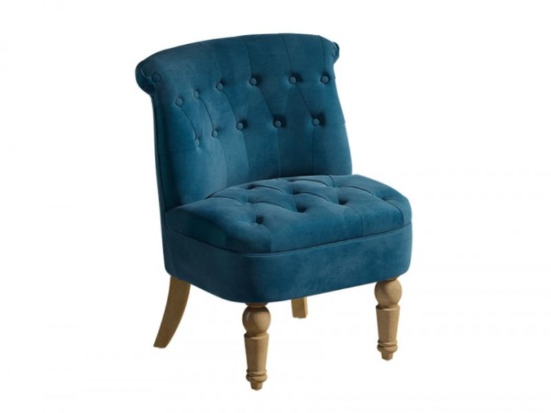 Birlea Grace Chair In Sapphire Fabric