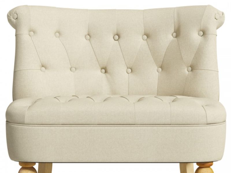 Birlea Grace Snuggle Chair In Beige Fabric