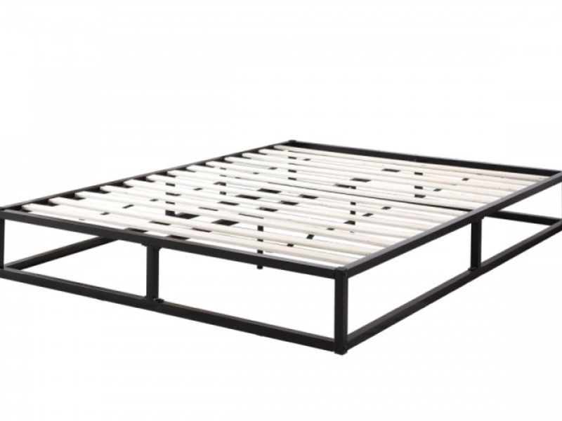 Sleep Design Amersham 5ft Kingsize Black Metal Platform Bed Frame By Sleep Design Amersham 5ft Kingsize, King Size Metal Platform Bed