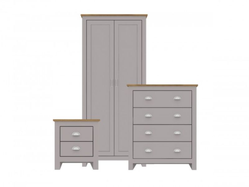 LPD Lancaster 3 Piece Bedroom Furniture Set