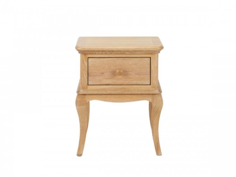 Birlea Jacques French Style Solid Oak Bedside