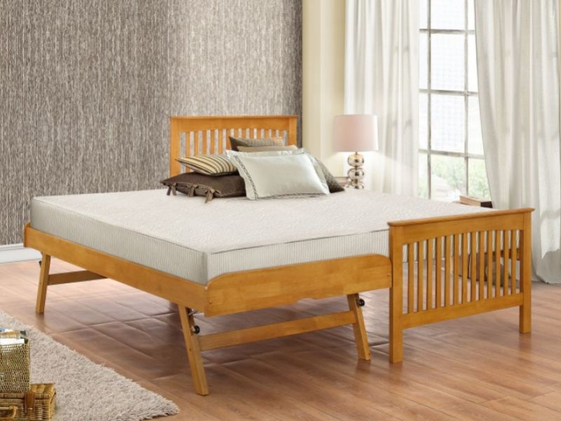 Birlea Toronto 3ft Single Wooden Guest Bed Frame In Oak