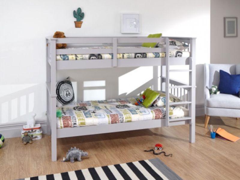 GFW Novaro Grey Wooden Bunk Bed