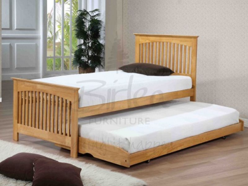Birlea Toronto 3ft Single Wooden Oak Finish Guest Bed