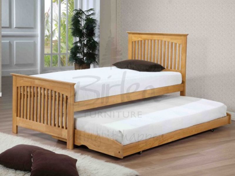 Birlea Toronto 3ft Single Wooden Oak Finish Guest Bed