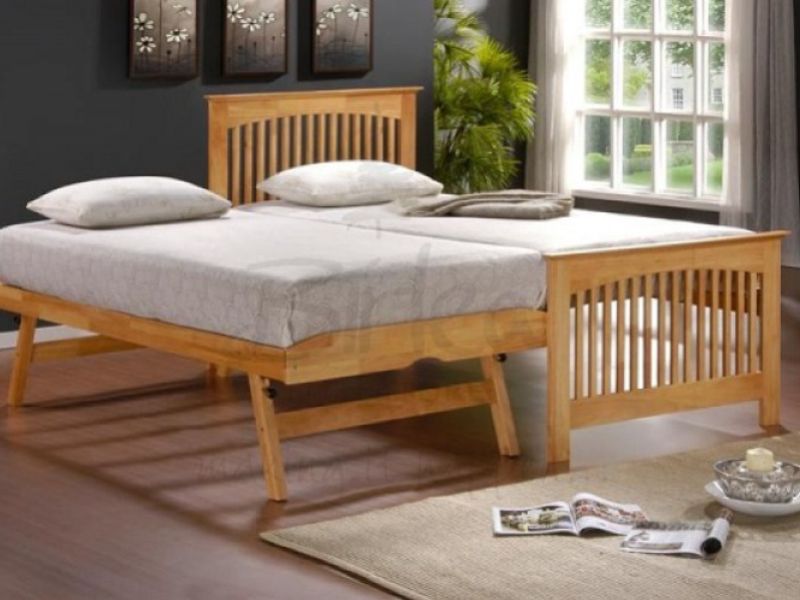 Birlea Toronto 3ft Single Wooden Oak Finish Guest Bed