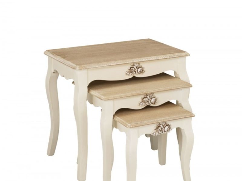 LPD Juliette Vintage Style Nest Of Tables