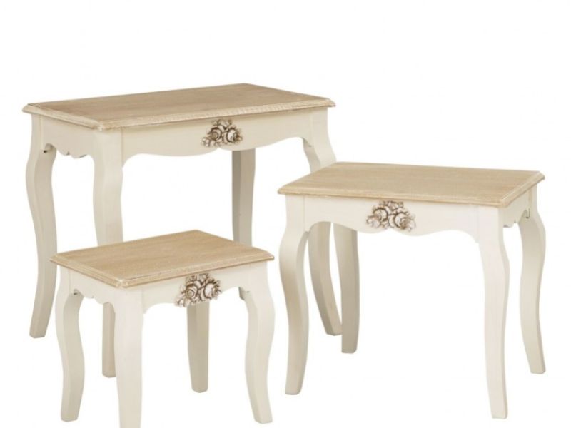 LPD Juliette Vintage Style Nest Of Tables