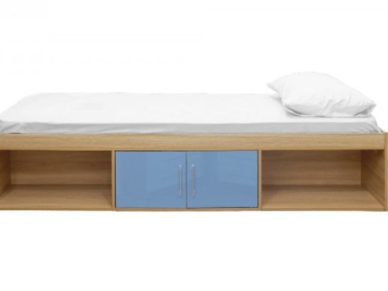 LPD Dakota Cabin Bed In Blue And Oak