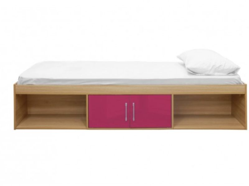 LPD Dakota Cabin Bed In Pink And Oak