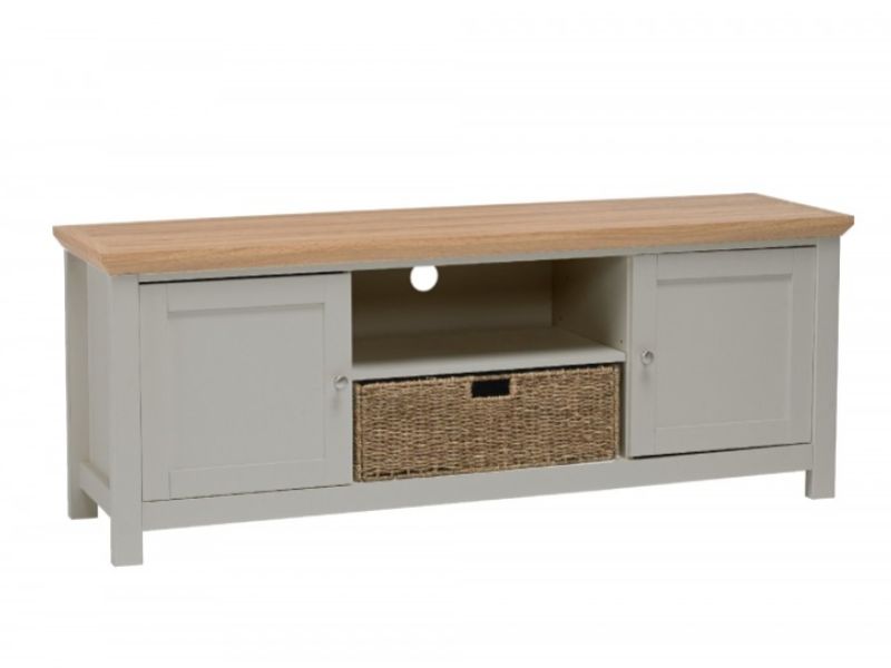 LPD Cotswold Grey TV Unit