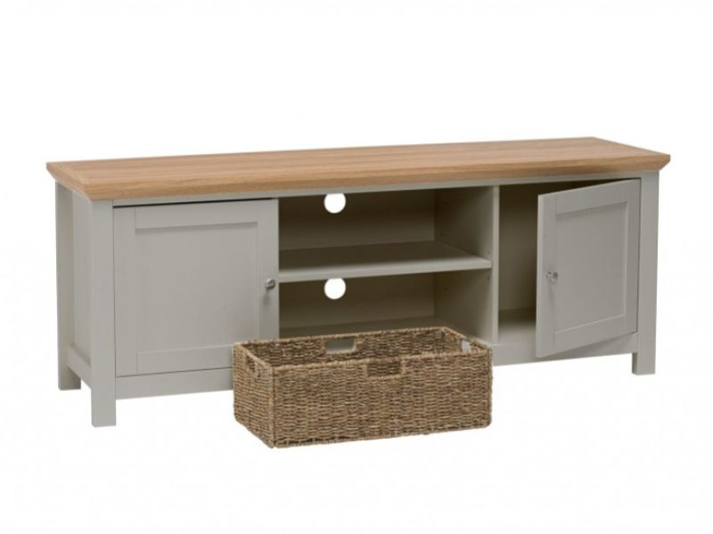 LPD Cotswold Grey TV Unit