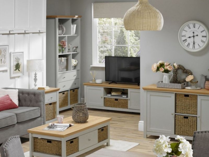 LPD Cotswold Grey TV Unit