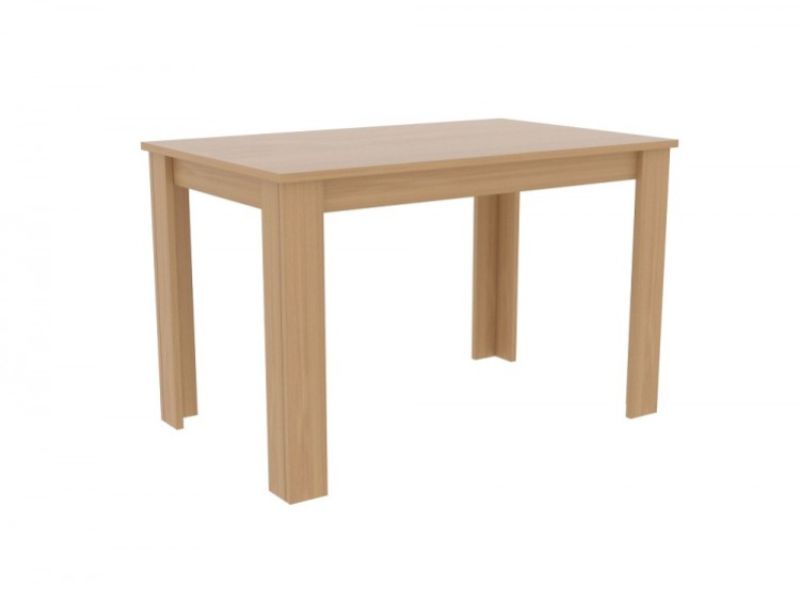 LPD Atlanta Oak Finish Dining Table