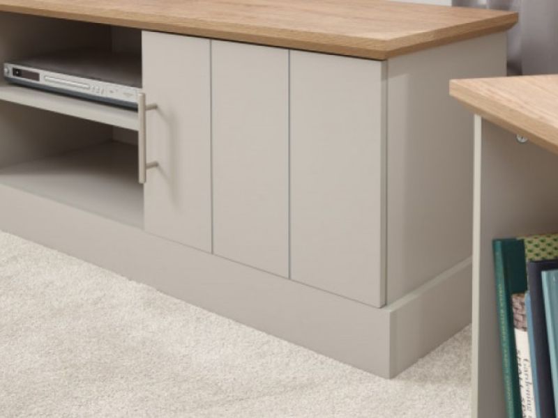 GFW Kendal Large TV Unit Grey