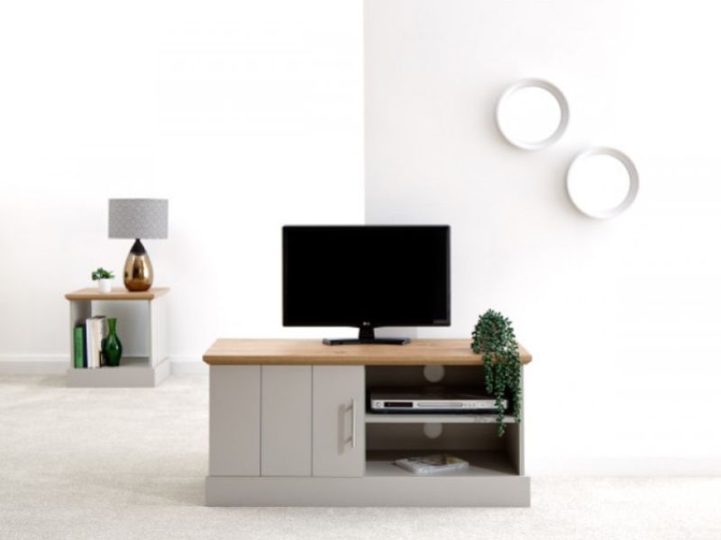 GFW Kendal Small TV Unit Grey