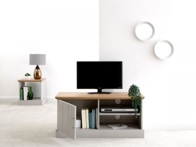 GFW Kendal Small TV Unit Grey